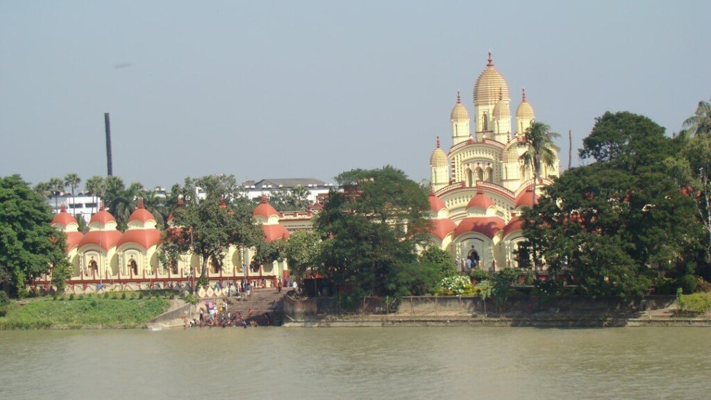 Bhabatarini Temple at Dakshineswar Kali Temple complex on the banks of the Hooghly River in Kolkata