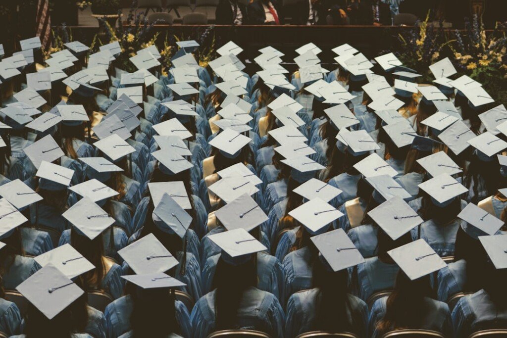 Graduating students representing placements at private colleges in Kolkata
