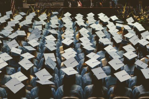 Graduating students representing placements at private colleges in Kolkata