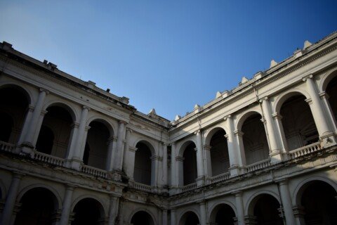 Colonial-era facade of the Indian Museum building in Kolkata